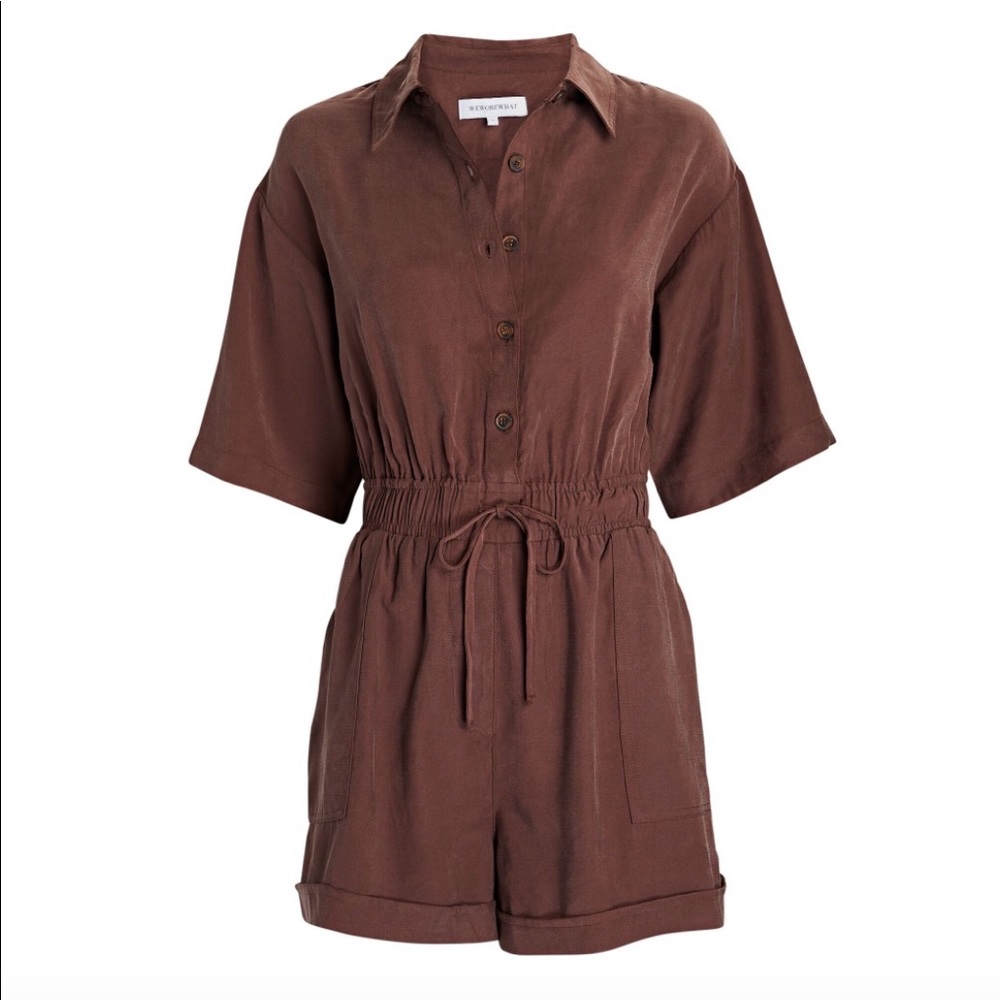 WeWoreWhat Utility Romper